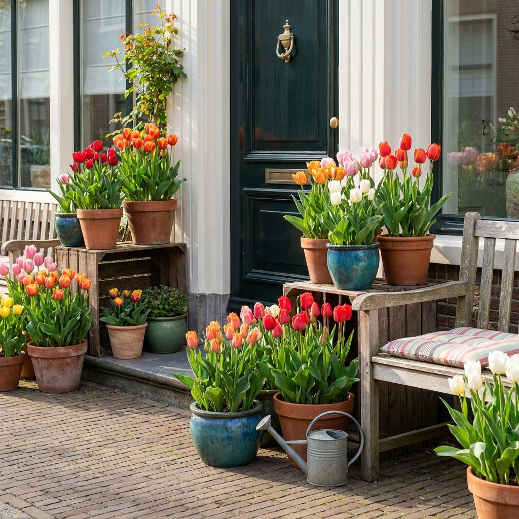 Tulpen voor potten