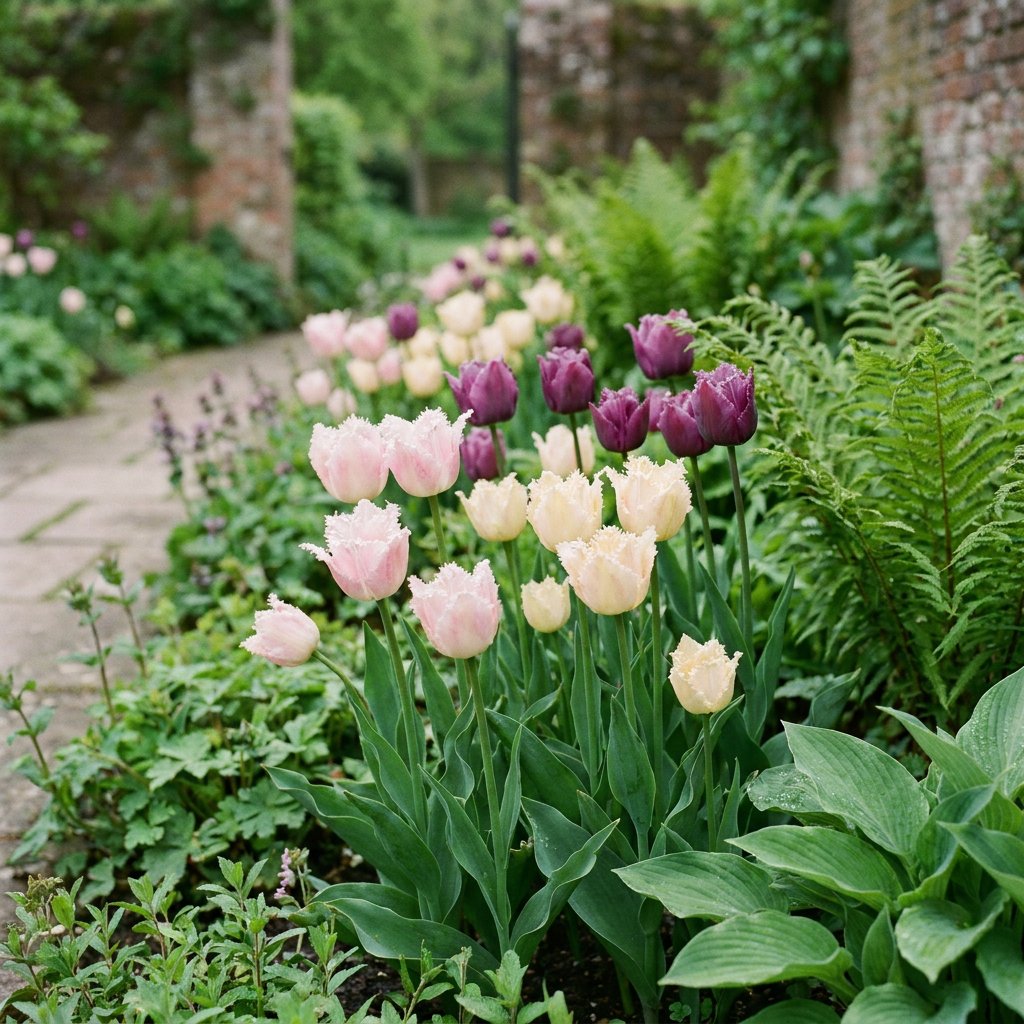 Fringed tulips