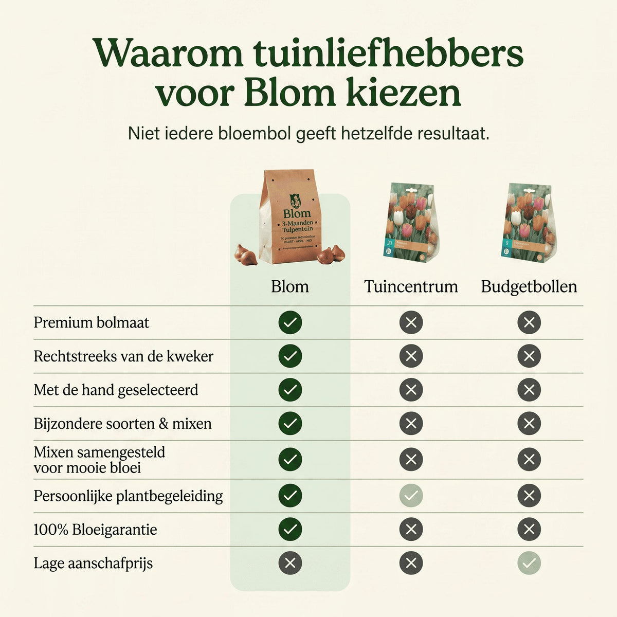 Tulpenmix 3 maanden bloei