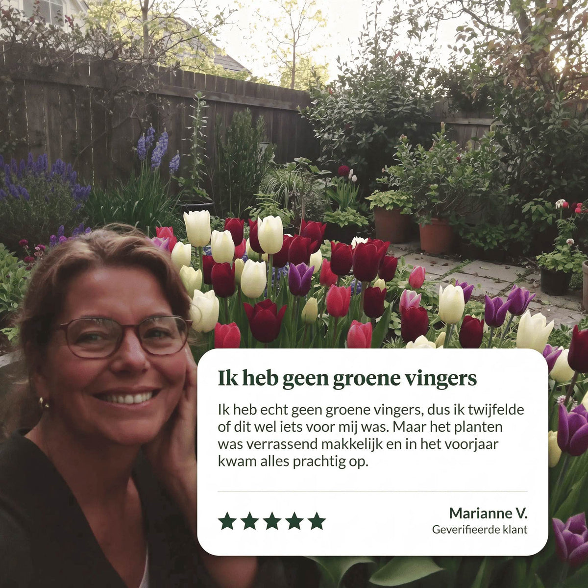 Tulpenmix 3 maanden bloei - review