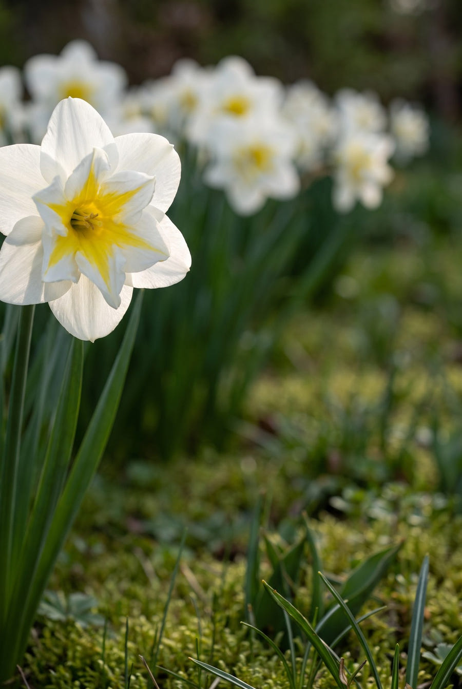 Narcissus Lemon Beauty — close-up van de bloem