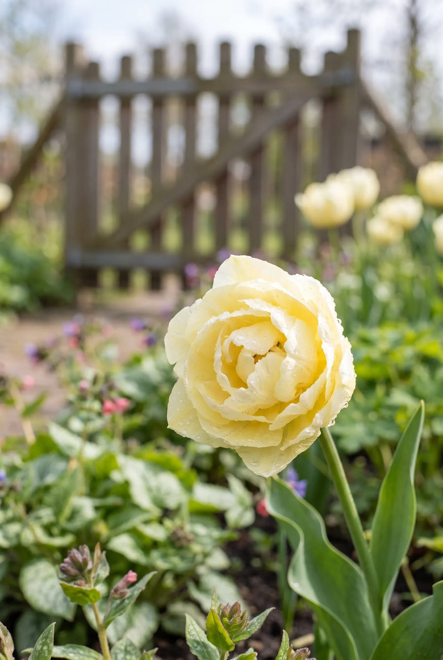 Tulipa Verona — close-up van de bloem