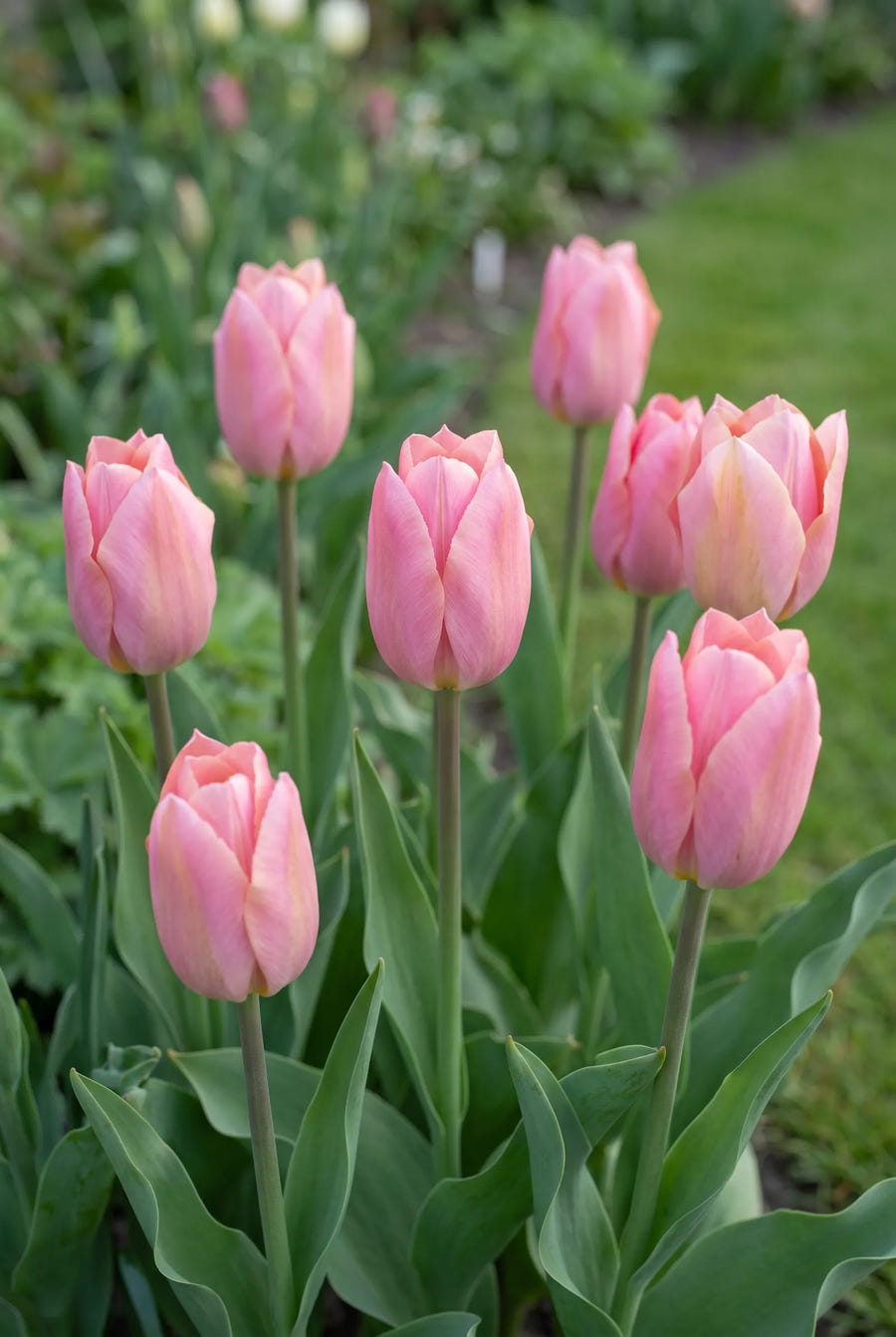 Tulipa Albert Heijn — in de tuin