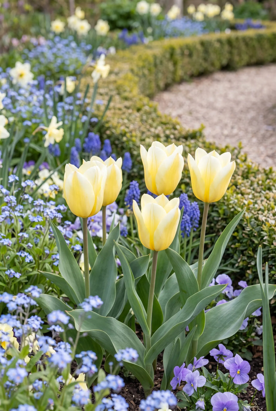 Tulipa Sweetheart — in de border