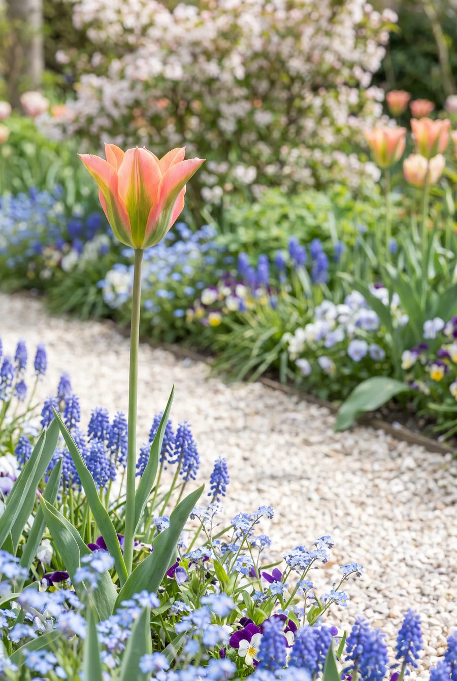 Tulipa Artist — in de border