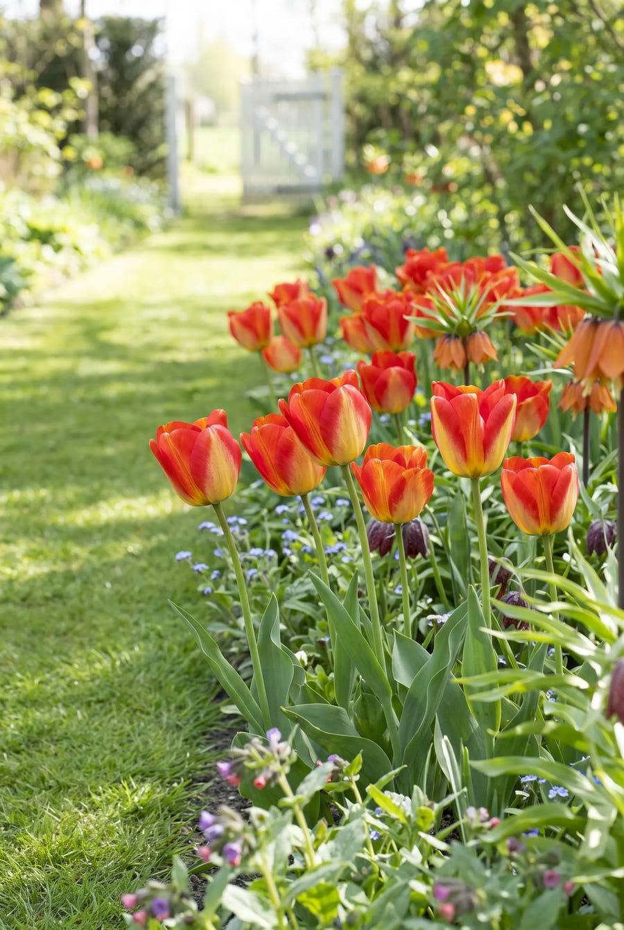 Tulipa American Dream — in de tuin