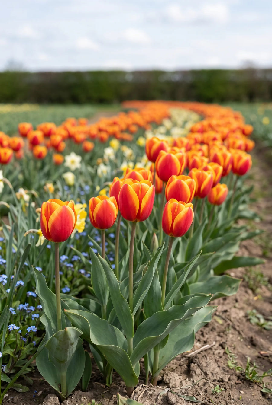Tulipa Apeldoorn Elite — in de border