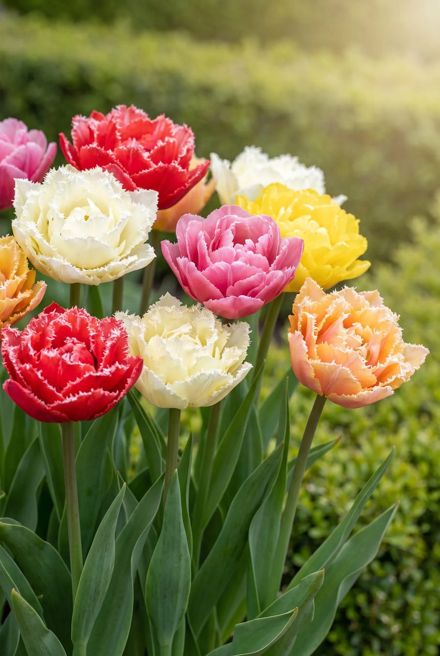 Tulipa Crispa Double Mixed — sfeerbeeld