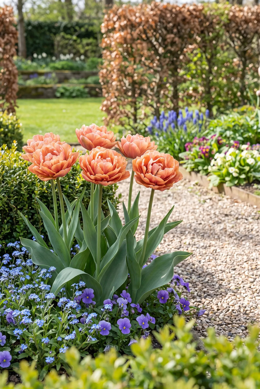 Tulipa Copper Image — in de border
