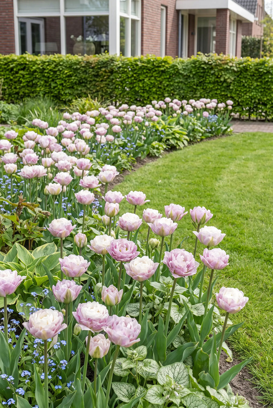 Tulipa Double Surprise — in de border