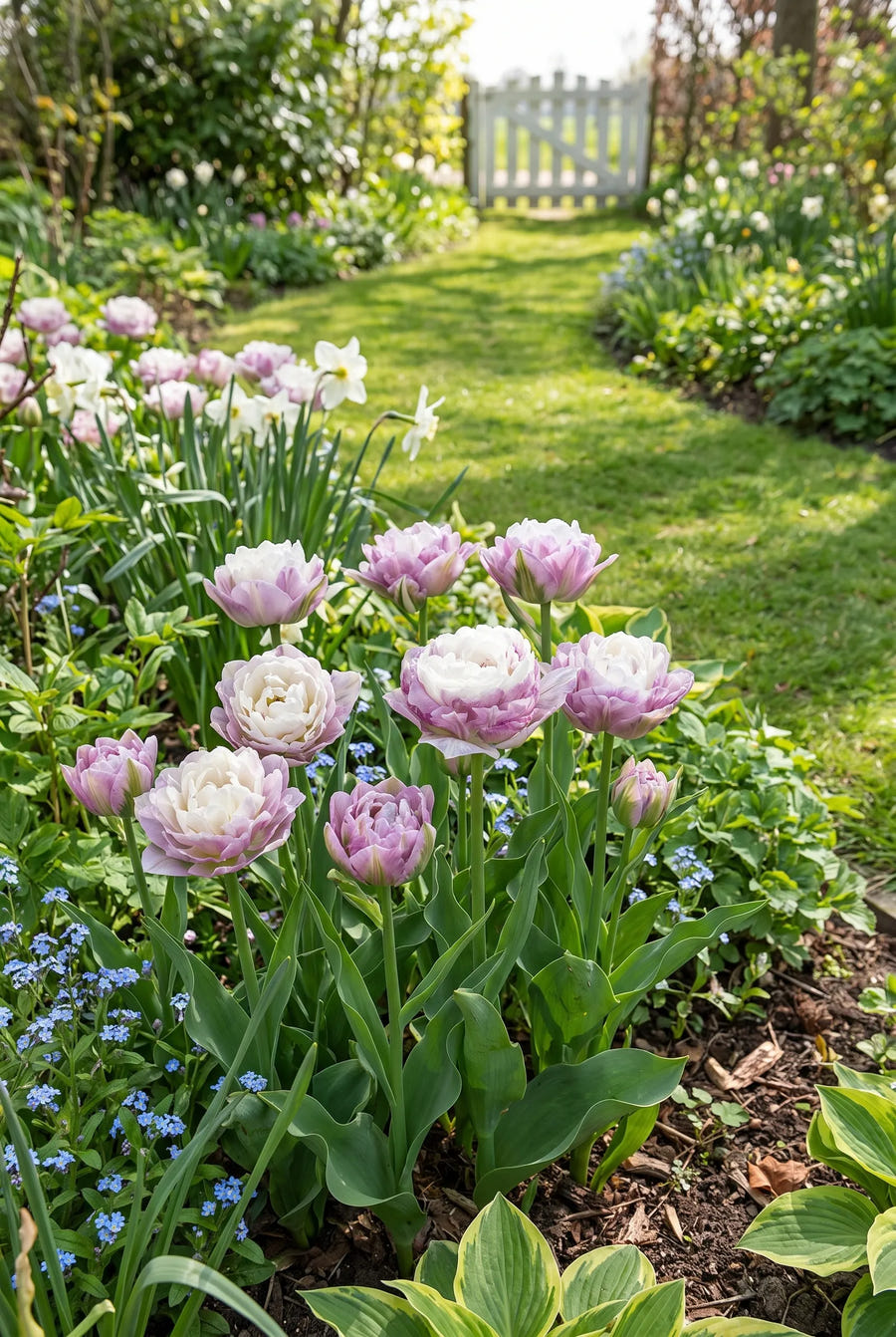Tulipa Double Surprise — in de tuin