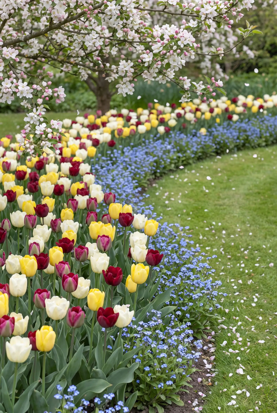 Tulipa Ice Cream Garden — in de border