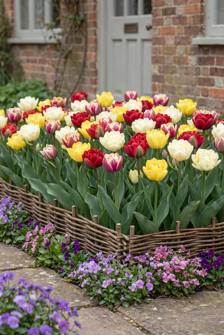 Tulipa Ice Cream Garden — groep in de tuinborder