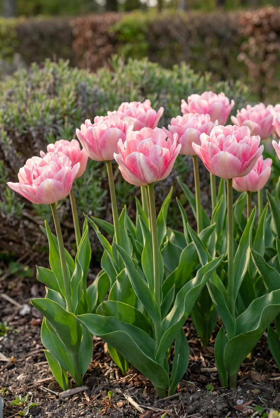 Tulipa Mariage — groep in de tuinborder