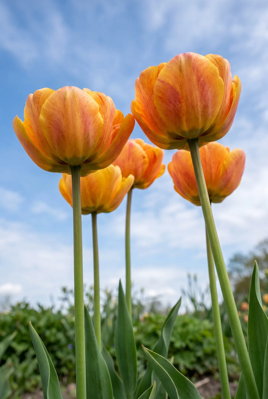 Tulipa Sunlover — in de tuin