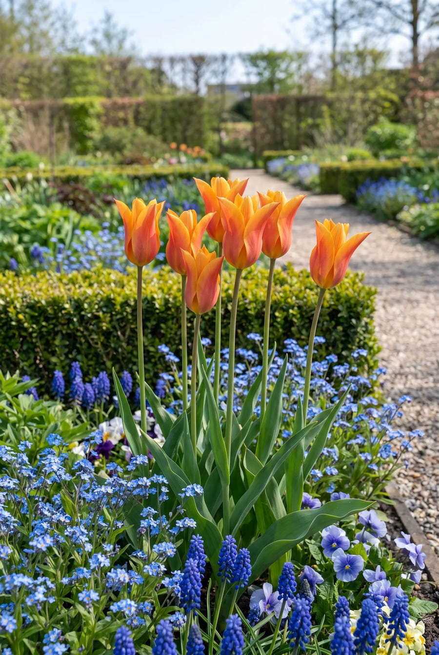 Tulipa Ballerina — in de border