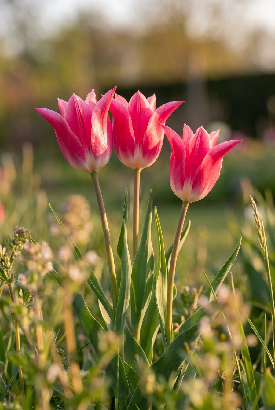 Tulipa Sanne — in de tuin