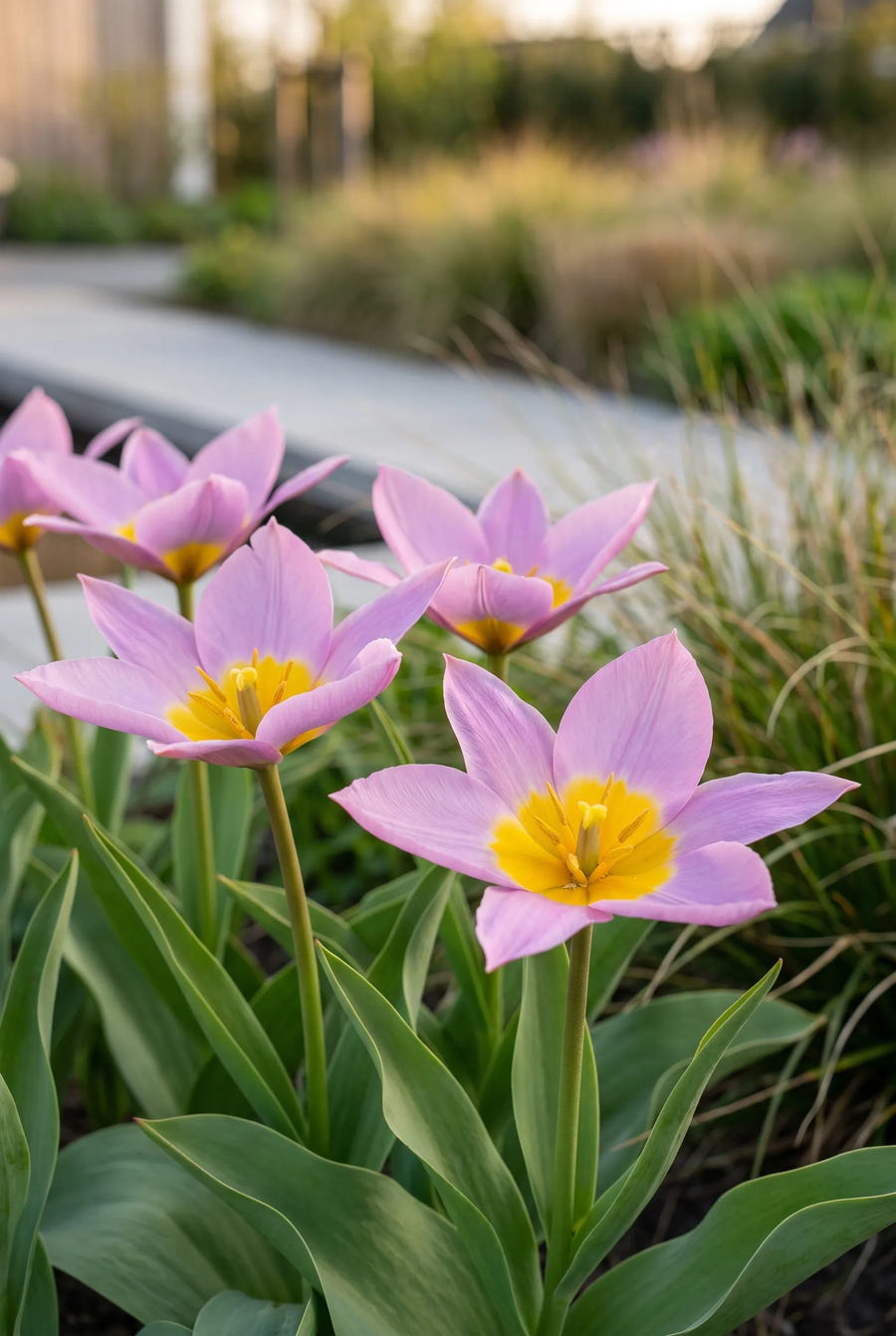 Tulipa Bakeri Lilac Wonder — sfeerbeeld