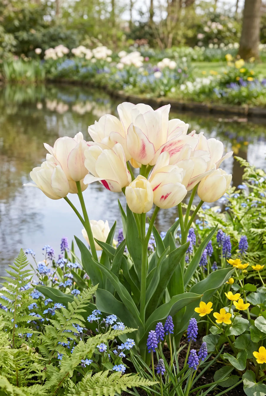 Tulipa Candy Club — in de tuin