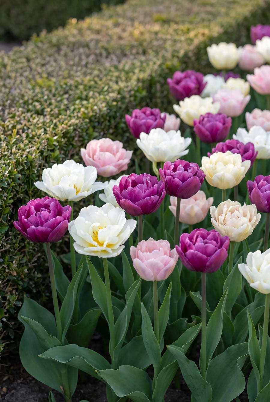 Tulipa Sensation — in de border