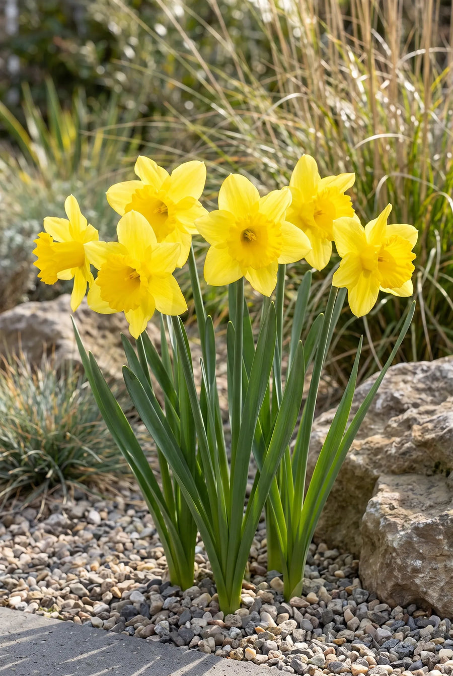 Narcissus Carlton — in de border