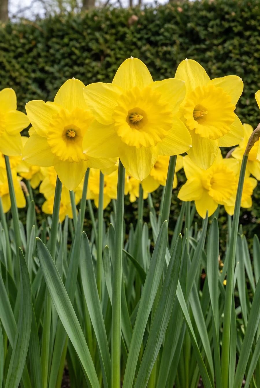 Narcissus Carlton — in de tuin