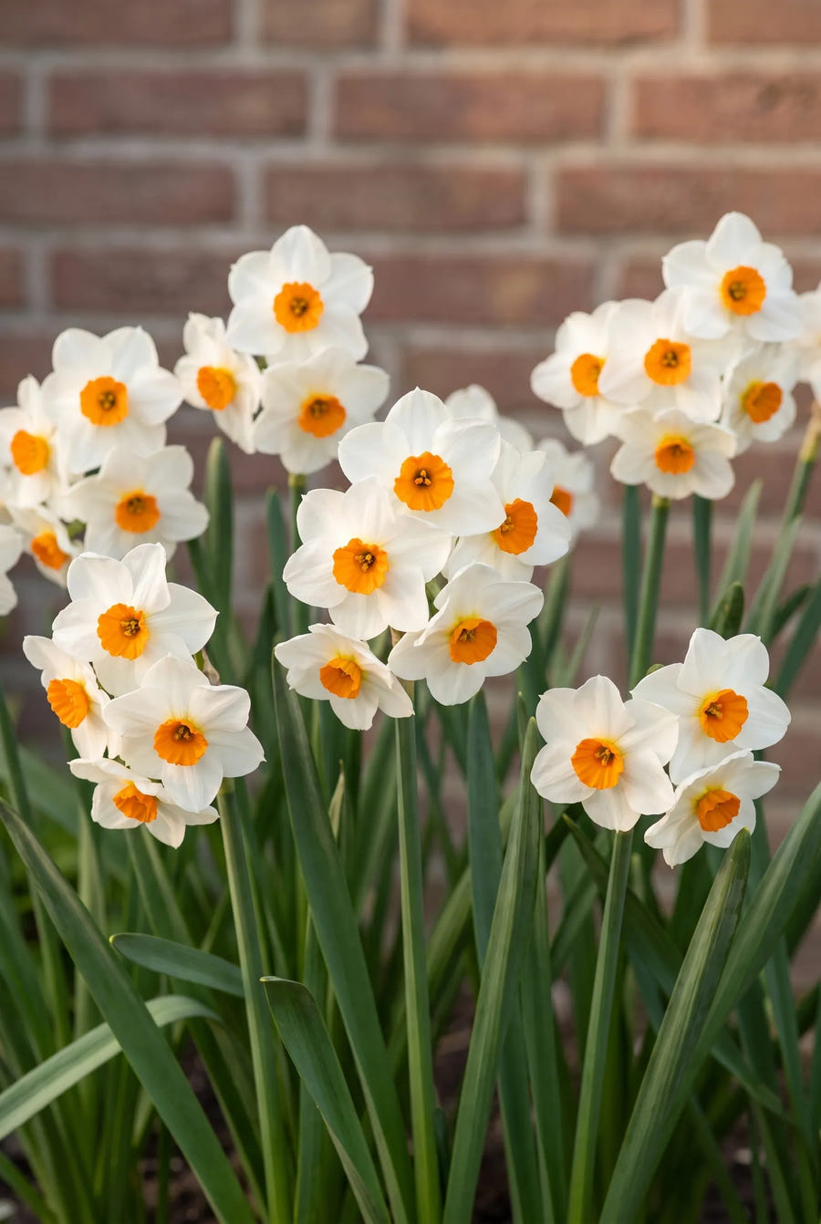 Narcissus Geranium — in de tuin