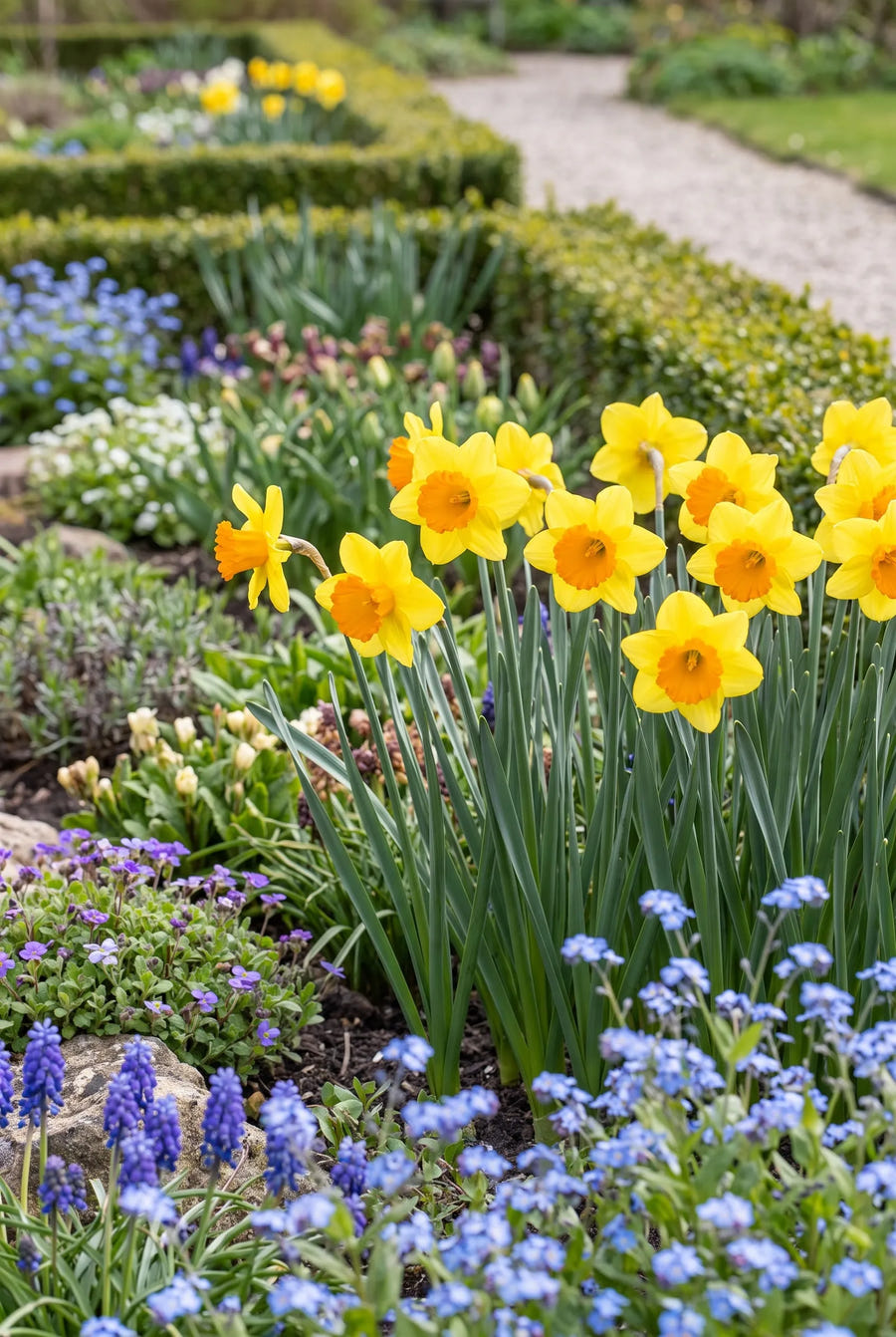 Narcissus Juanita — in de tuin
