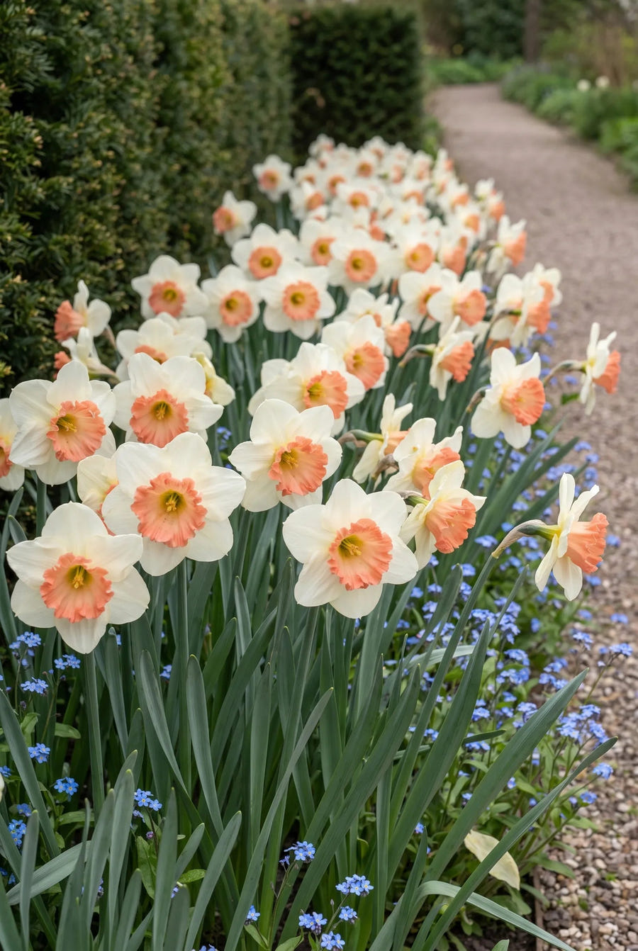 Narcissus Precocious — in de border