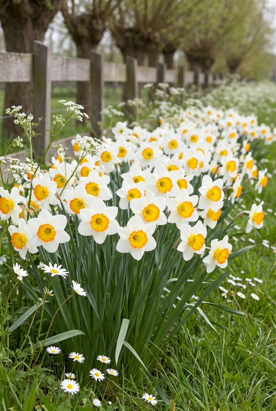 Narcissus Sound — groep in de tuinborder