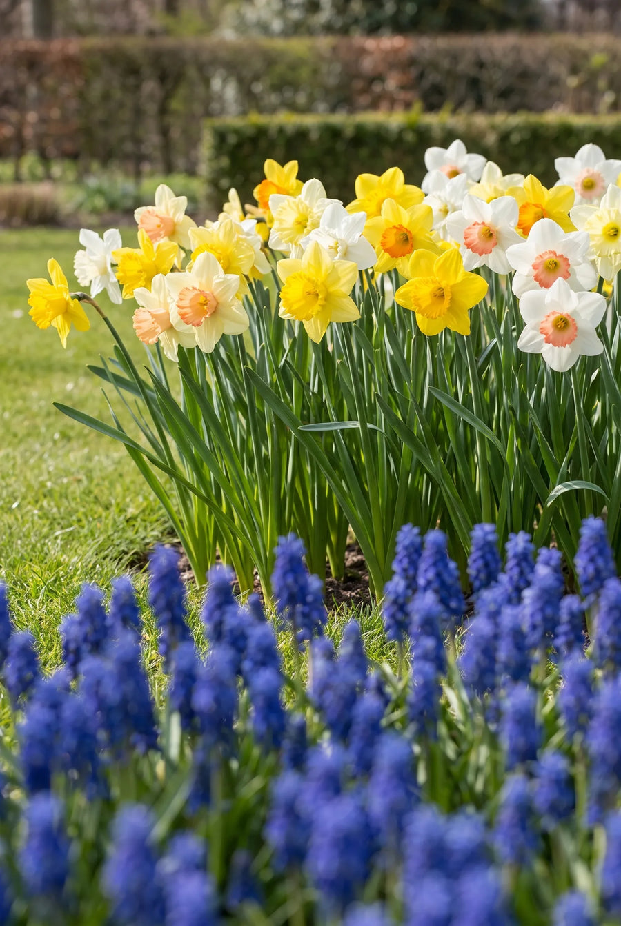 Narcissus All Types Mixed — in de tuin