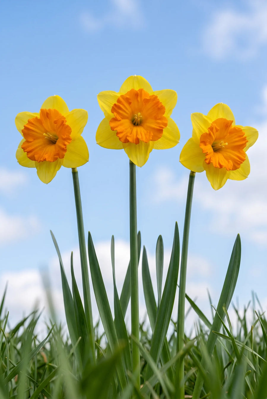 Narcissus Congress — in de tuin