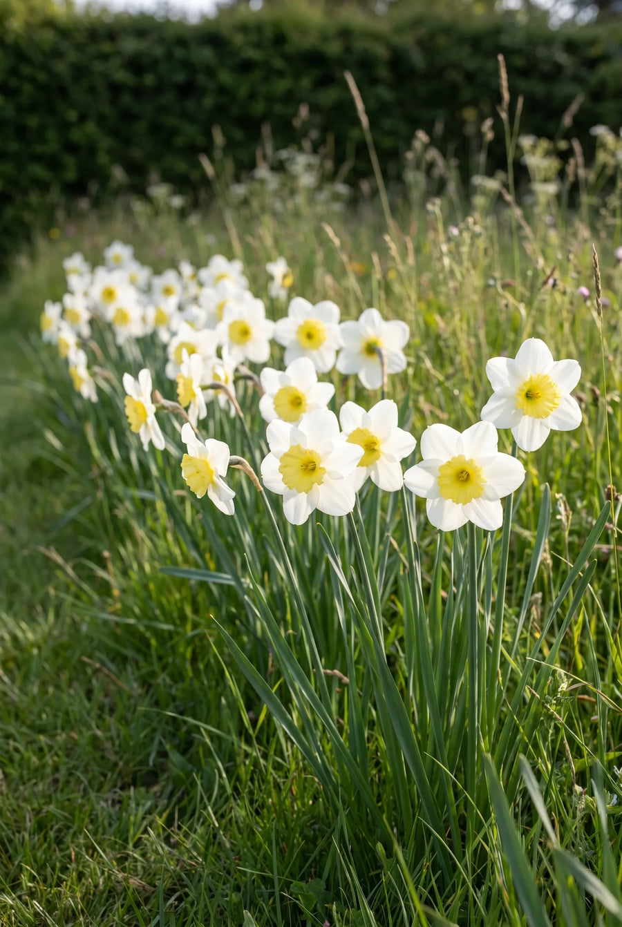 Narcissus Lemon Beauty — in de tuin