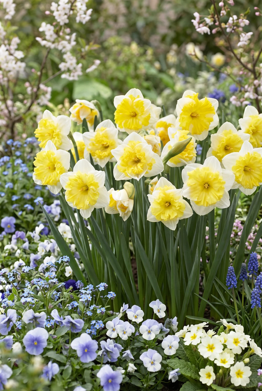 Narcissus Printal — in de border