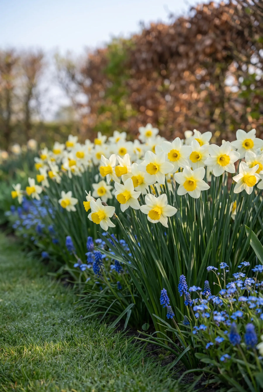 Narcissus Golden Echo — in de border