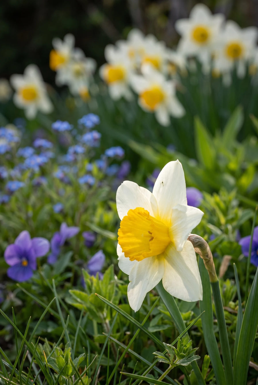 Narcissus Golden Echo — close-up van de bloem