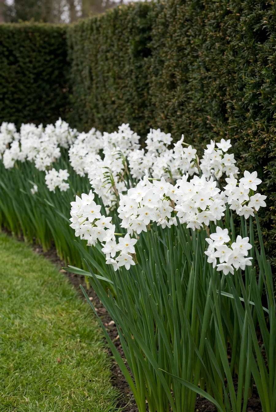 Narcissus Paperwhite Grandiflora — in de border