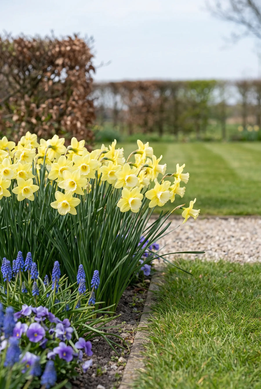 Narcissus Pipit — in de border