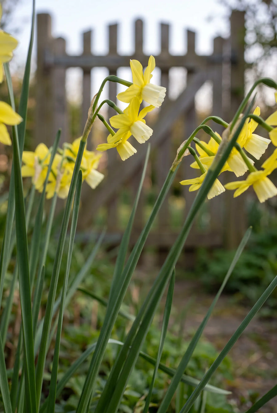 Narcissus Pipit — in de tuin