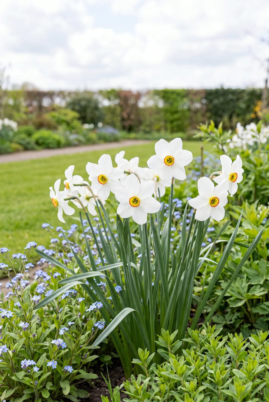 Narcissus Recurvus — in de tuin