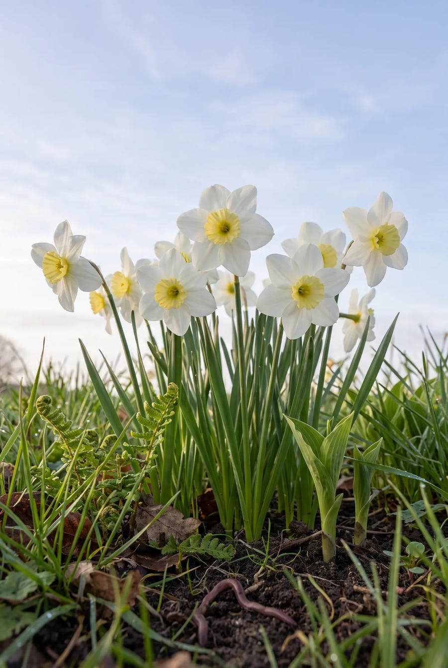 Narcissus Segovia — in de tuin