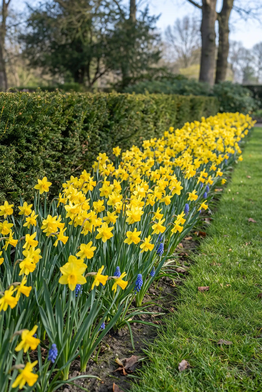 Narcissus Tête à Tête — in de border