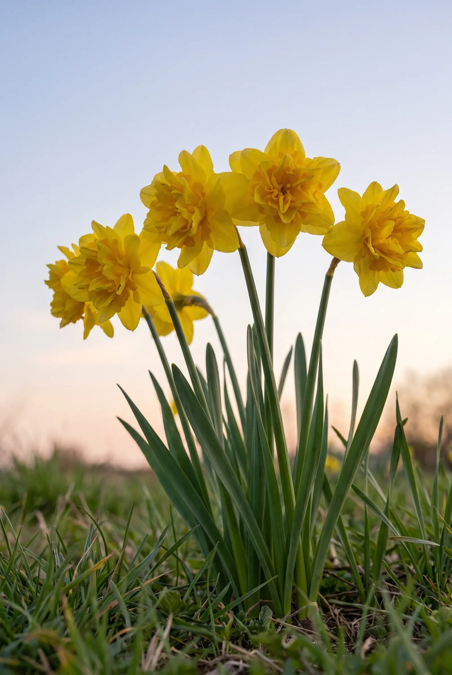 Narcissus Tete de Luxe — in de tuin