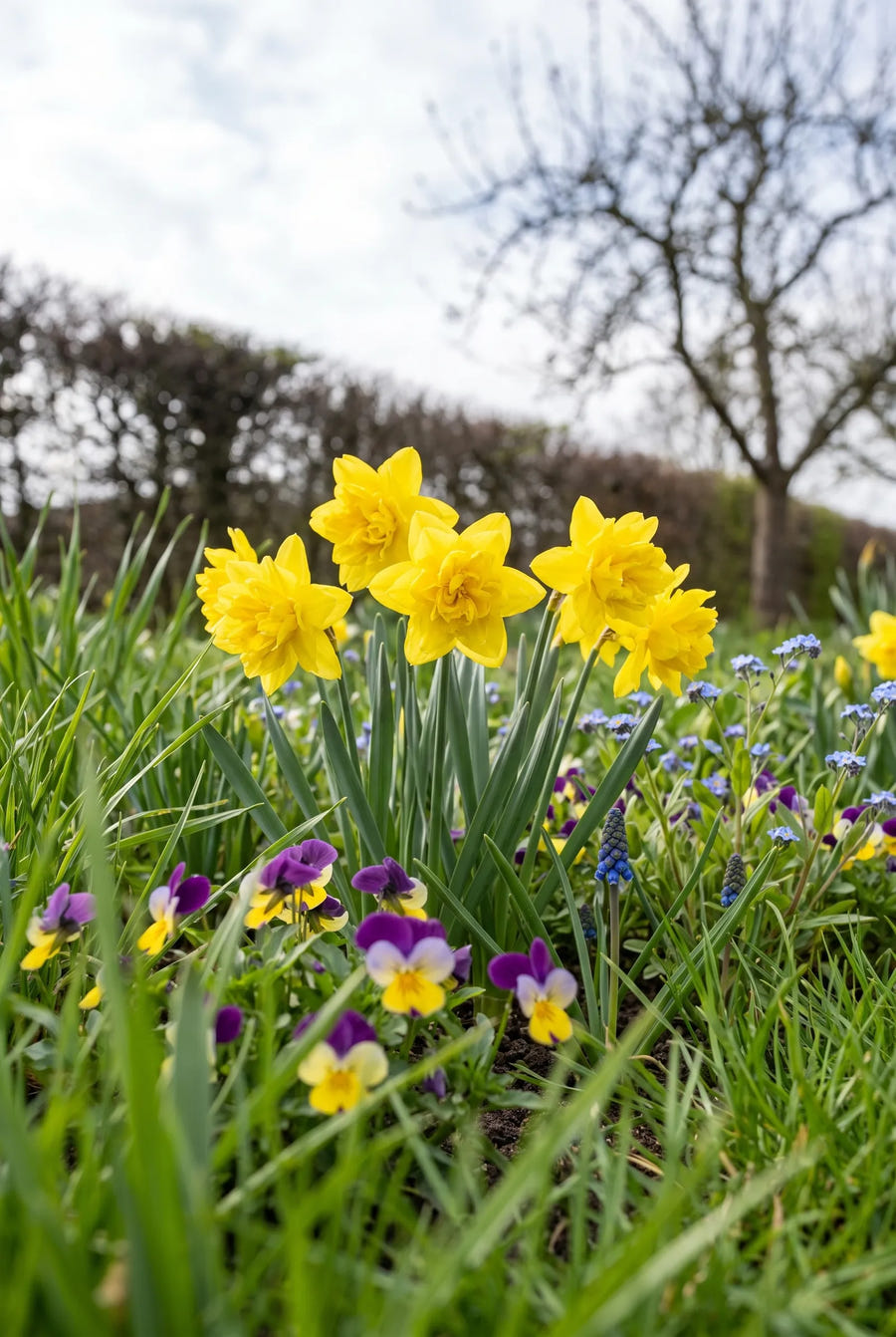 Narcissus Tete de Luxe — in de tuin