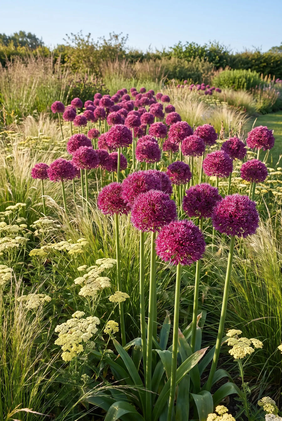 Allium Ostara — in de border