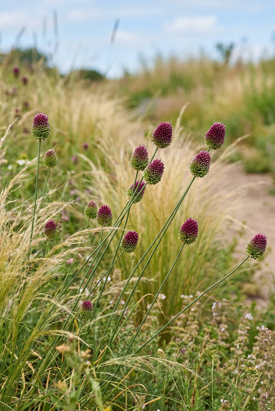 Allium Sphaerocephalon — in de border