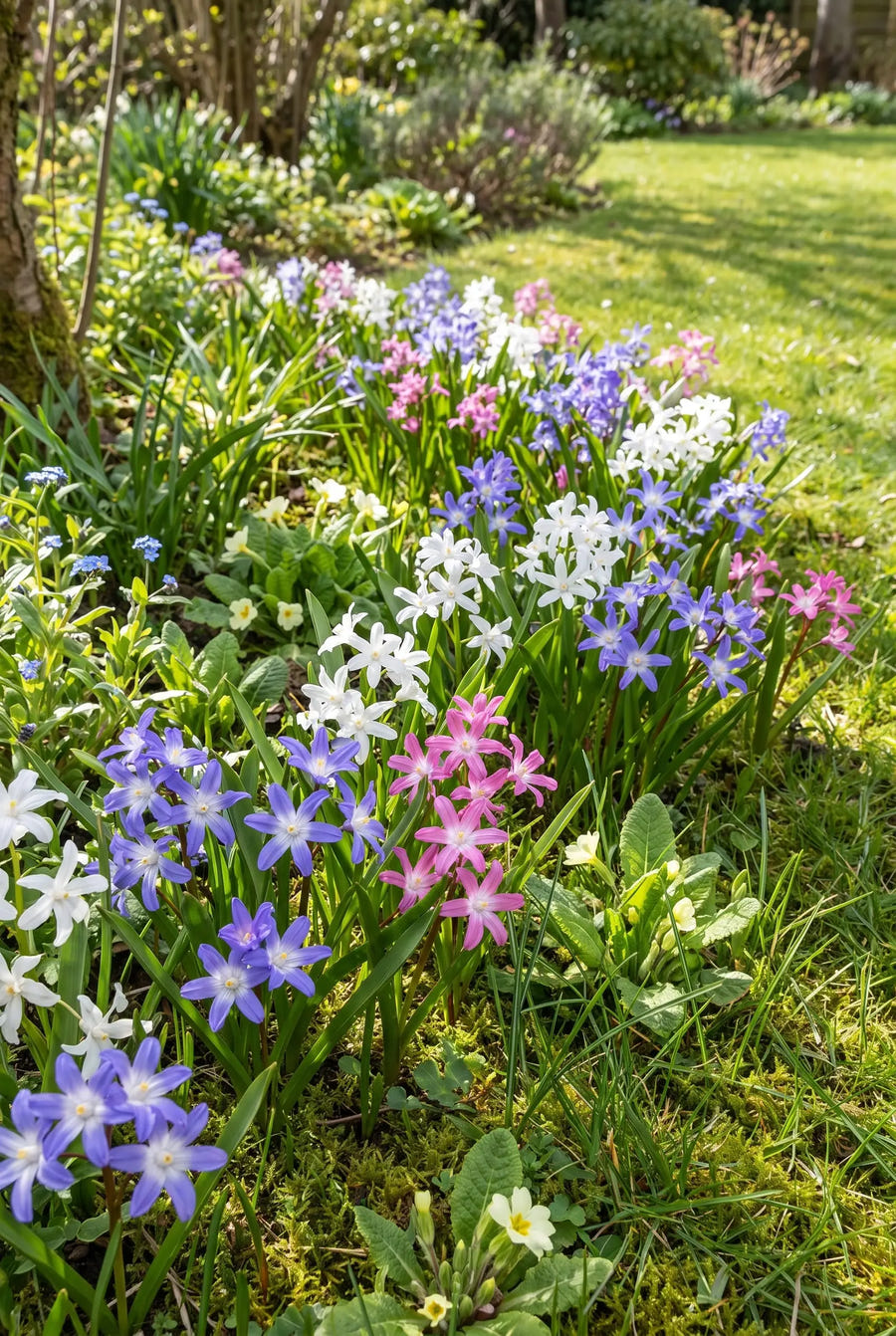 Chionodoxa Mixed — in de tuin