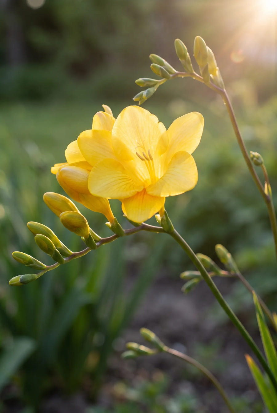 Freesia Yellow — sfeerbeeld