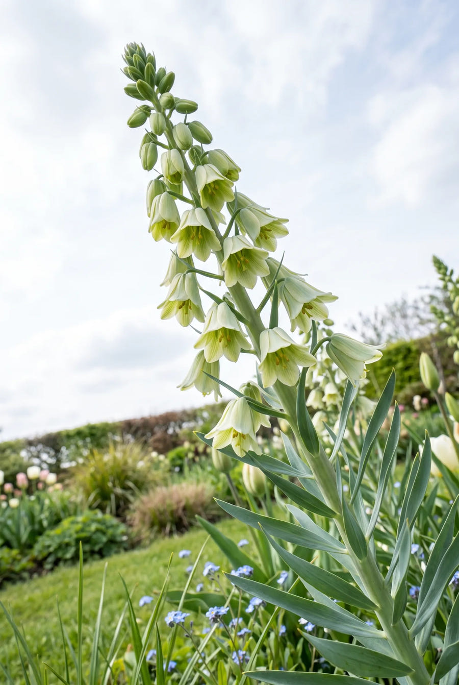 Fritillaria Ivory Bells — in de tuin
