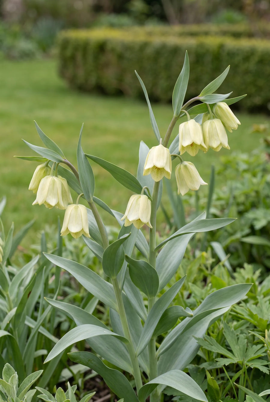 Fritillaria Pallidiflora — in de border
